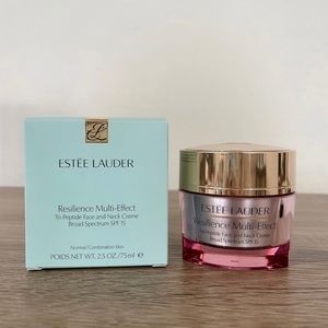 Estee Lauder Resilience Multi-Effect Tri-Peptide Face and Neck Cream SPF15 2.5oz